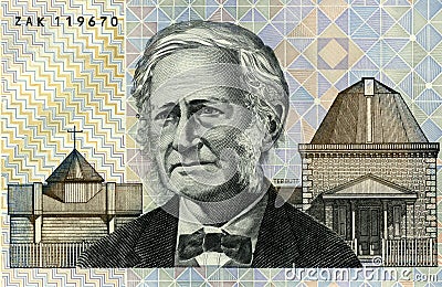 John Tebbutt, astronomer, featured on bank note Stock Photo