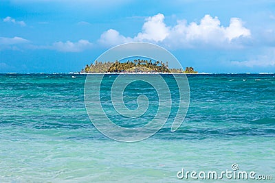 Johnny Cay on the reef of San Andres Island, Colombia Stock Photo