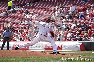 Johnny Cueto Editorial Stock Photo