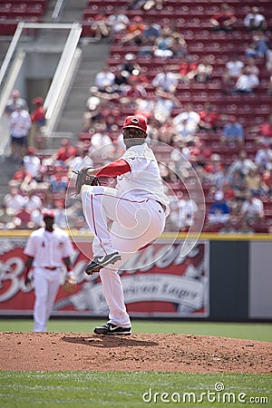 Johnny Cueto Editorial Stock Photo