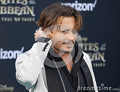 Johnny Depp Editorial Stock Photo