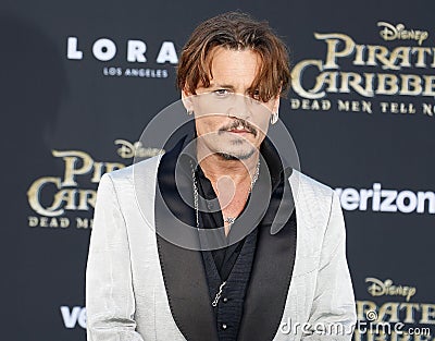 Johnny Depp Editorial Stock Photo