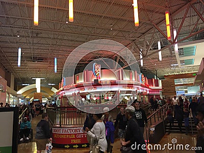 Johnny Rockets Opry Mills Mall, Nashville, TN Editorial Stock Photo