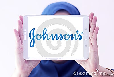 Johnsons logo Editorial Stock Photo