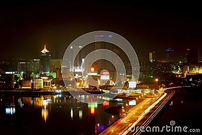 Johor Bahru City Editorial Stock Photo