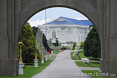 Johor Royal Museum (Muzium DiRaja Johor) Stock Photo