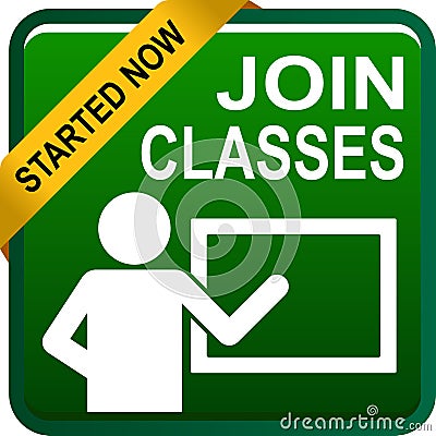 Join classes Vector Illustration