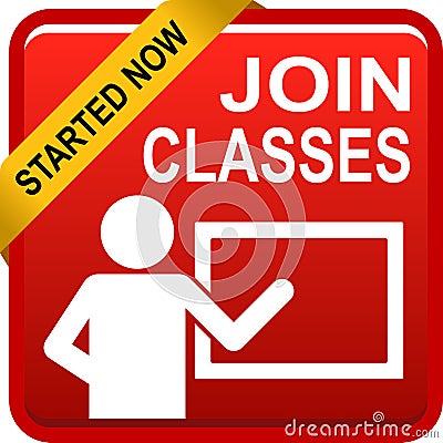 Join classes Vector Illustration