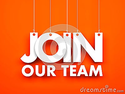 Join our team Stock Photo