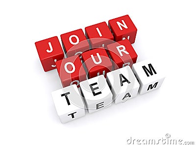 Join our team Stock Photo