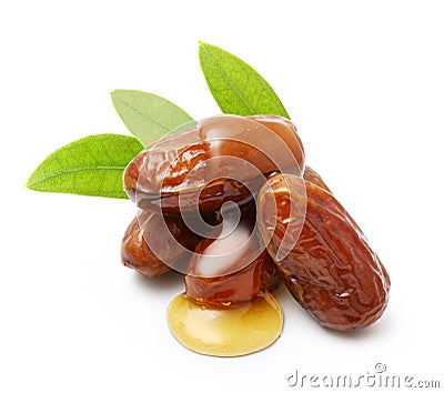 Jojoba oil on seeds isolated Stock Photo