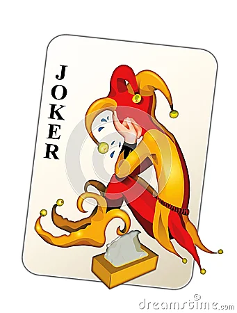 Joker card Stock Photo