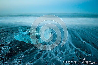 Jokulsarlon Glacier Lagoon, Iceland Stock Photo