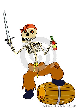 Jolly Roger Vector Illustration