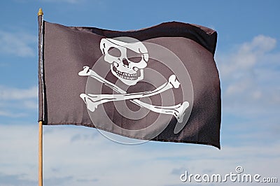 Jolly Roger Stock Photo