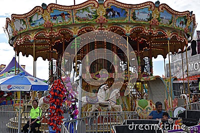 Jolly Roger Amusement Park in Ocean City, Maryland Editorial Stock Photo