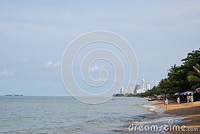 Jomtien Beach, Pattaya, Thailand Stock Photo