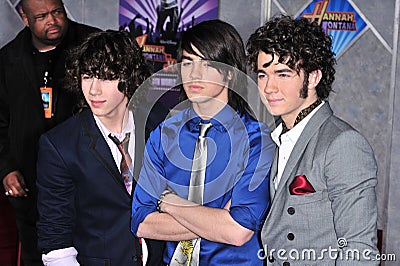 Jonas Brothers Editorial Stock Photo