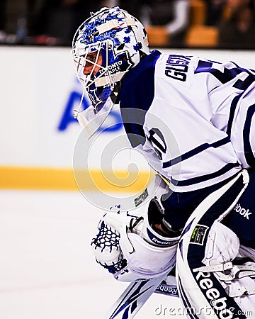 Jonas Gustavsson, Toronto Maple Leafs. Editorial Stock Photo