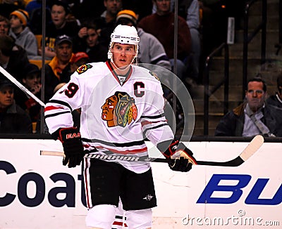 Jonathan Toews Chicago Blackhawks Editorial Stock Photo