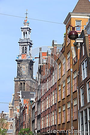 Jordaan, Amsterdam Stock Photo