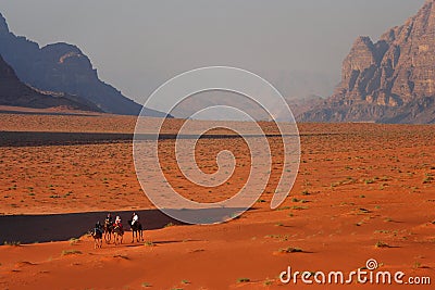Jordan: Wadi Rum Stock Photo