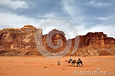 Jordan - Wadi Rum Editorial Stock Photo