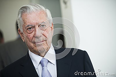 Jorge Mario Pedro Vargas Llosa Editorial Stock Photo