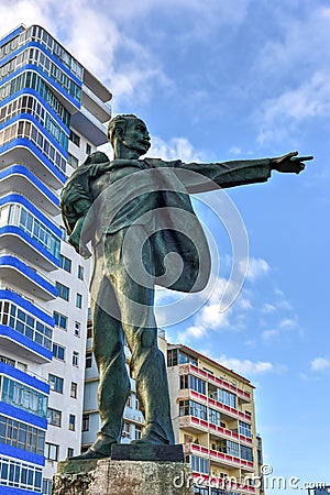 Jose Marti Anti-Imperialist Platform - Havana, Cuba Stock Photo