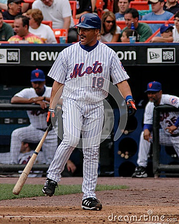 Jose Valentin, New York Mets Editorial Stock Photo