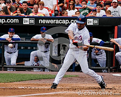 Jose Valentin, New York Mets. Editorial Stock Photo