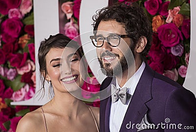 Josh Groban and Schuyler Helford at 2018 Tony Awards Editorial Stock Photo