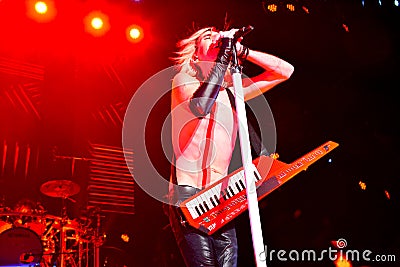 Josh Ramsay Marianas Trench concert Editorial Stock Photo