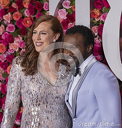 Joshua Henry at 2018 Tony Awards Editorial Stock Photo