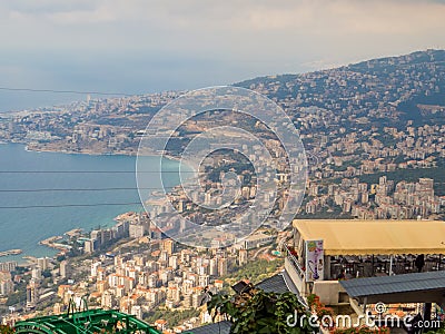 Jounieh, Beirut, Lebanon Editorial Stock Photo