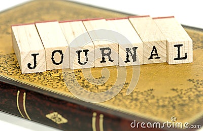 Journal Stock Photo