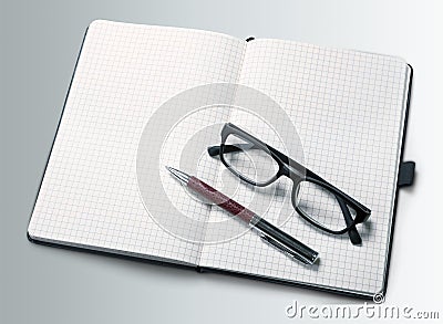 Journal Stock Photo