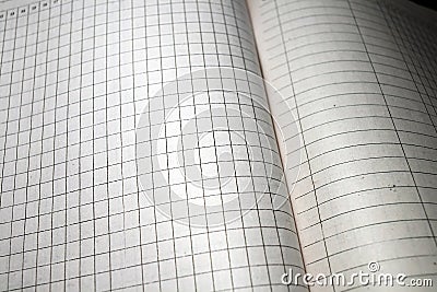 Journal of rough paper with leaves Stock Photo