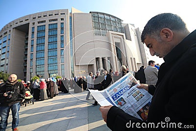 Journalist Protest Editorial Stock Photo