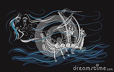 Journey Vector Illustration