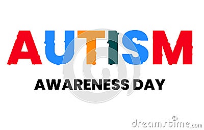 A Journey Through Autism, World Autism Day Vector Illustration