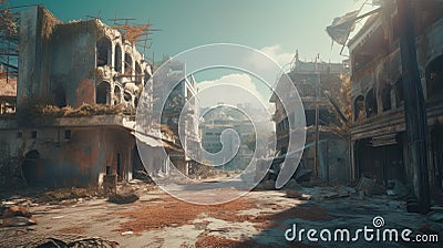 Journey to the Unknown: A Cinematic Spaceship Landing with Unreal Engine 5 and Insane Attention to Detail Stock Photo