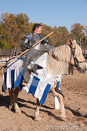 Jouster Jason Armstrong Editorial Stock Photo