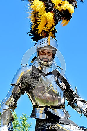 Jouster Editorial Stock Photo