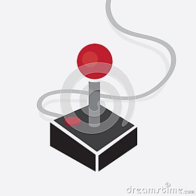 Joystick Gaming Vector Illustration
