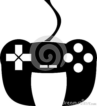 Joystick Joypad Game Controller Icon Logo Vector Illustration