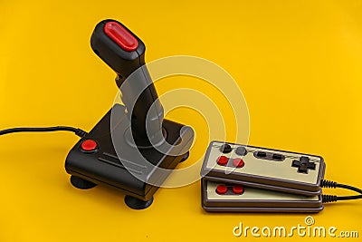 Joystick Editorial Stock Photo