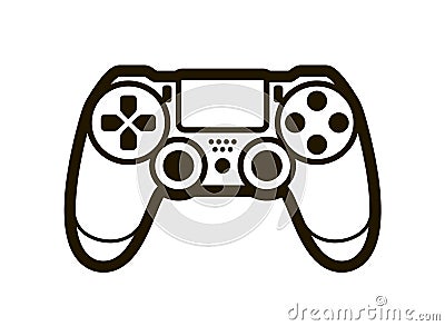 Joystick symbol or icon. Video game concept. Vector illustration Vector Illustration