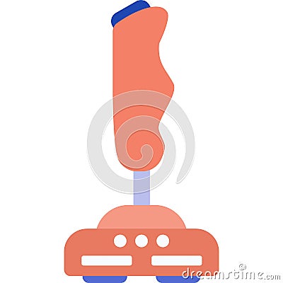 Joystick for video arcade game vector flat icon Vector Illustration