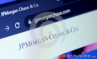 Jp morgan chase bank logo Editorial Stock Photo